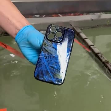 Hydro dipping iphone black
