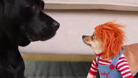 Cute Dog Funny Video,🐶🤭😂