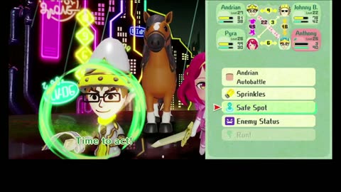 Playing Miitopia