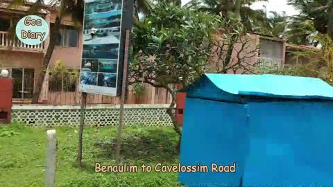 Benaulim To Cavelossim Road View- Goa Vlogs