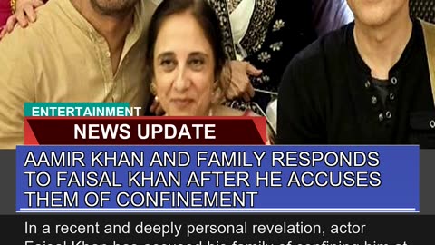 Aamir Khan and Family Responds to Faisal Khan Afte