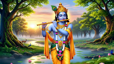 Krishna flute Song and Dance