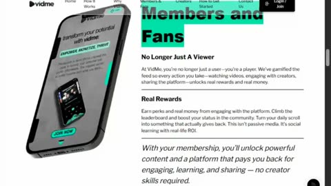 vidme - this time you earn - video heaven on earth - get in now (music 001) top team rob buser