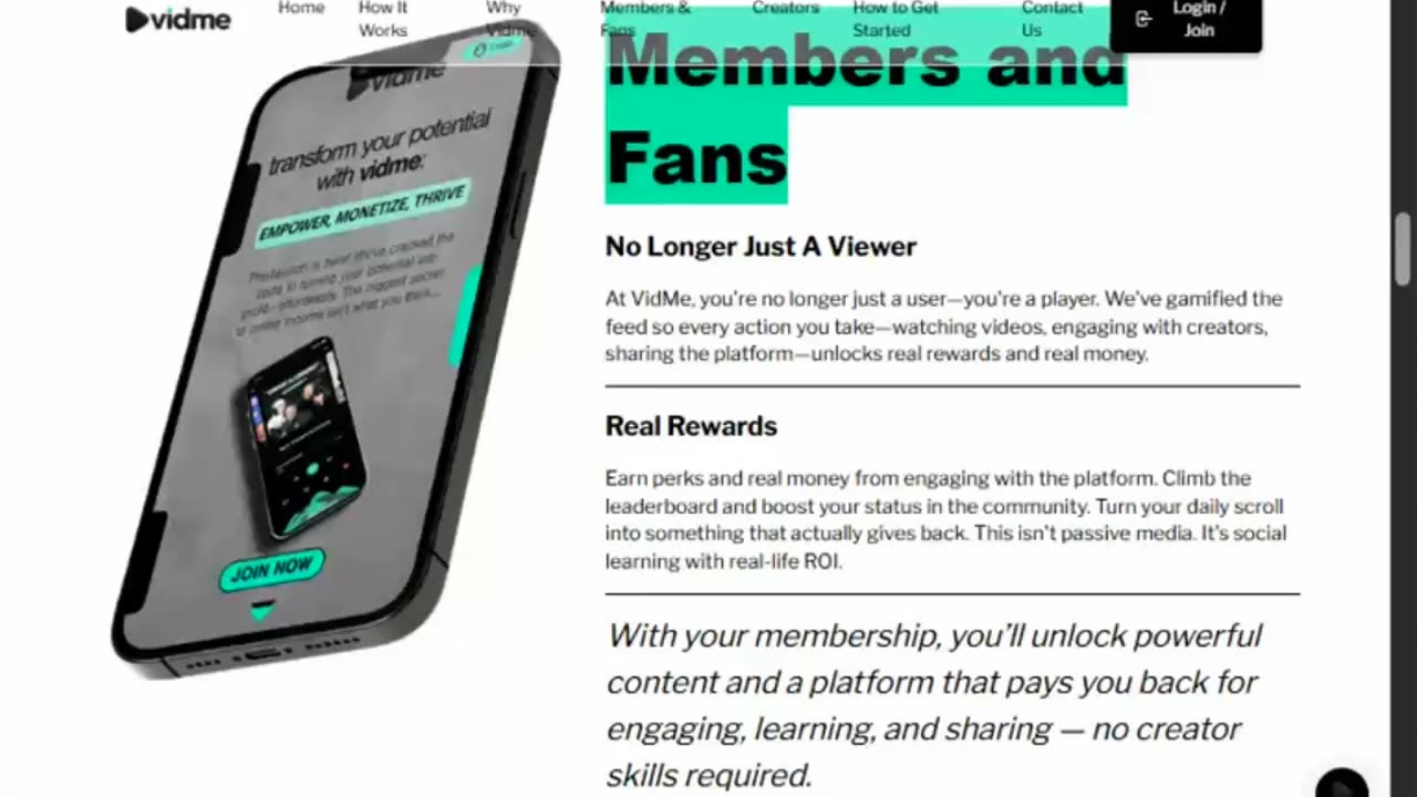 vidme - this time you earn - video heaven on earth - get in now (music 001) top team rob buser
