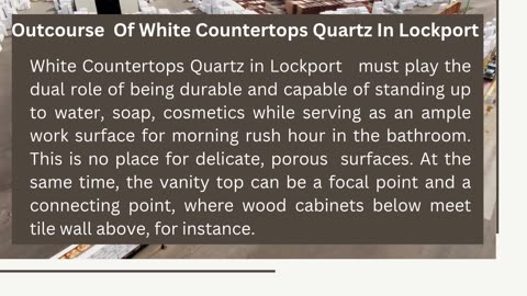 Shop Now White Countertops Quartz In Lockport For Kitchens Slabs