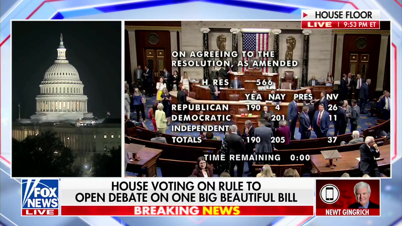 Newt Gingrich Explains Why Voting Against BBB Is 'A Vote To Retire'