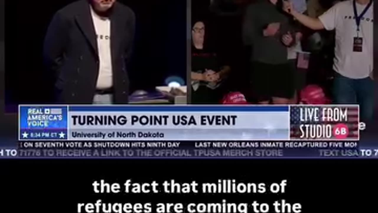 Jeb Baugh ~ TPUSA Event left Glen Back flustered