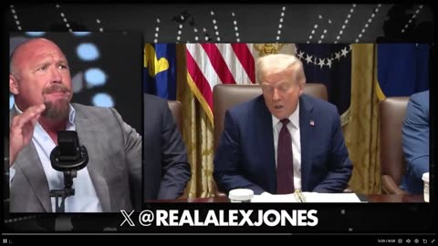 VIDEO: Alex Jones Goes Off On Trump, 'The Globalists Have Been Deliberately....'