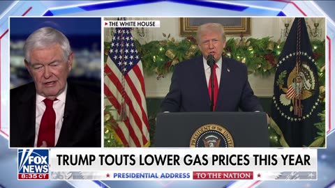 Newt Gingrich would be 'shocked' if we don't have a 'roaring economy' by July 2026