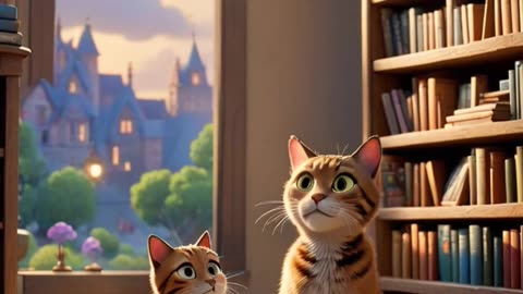 Whisper: The Library's Feline Guardian