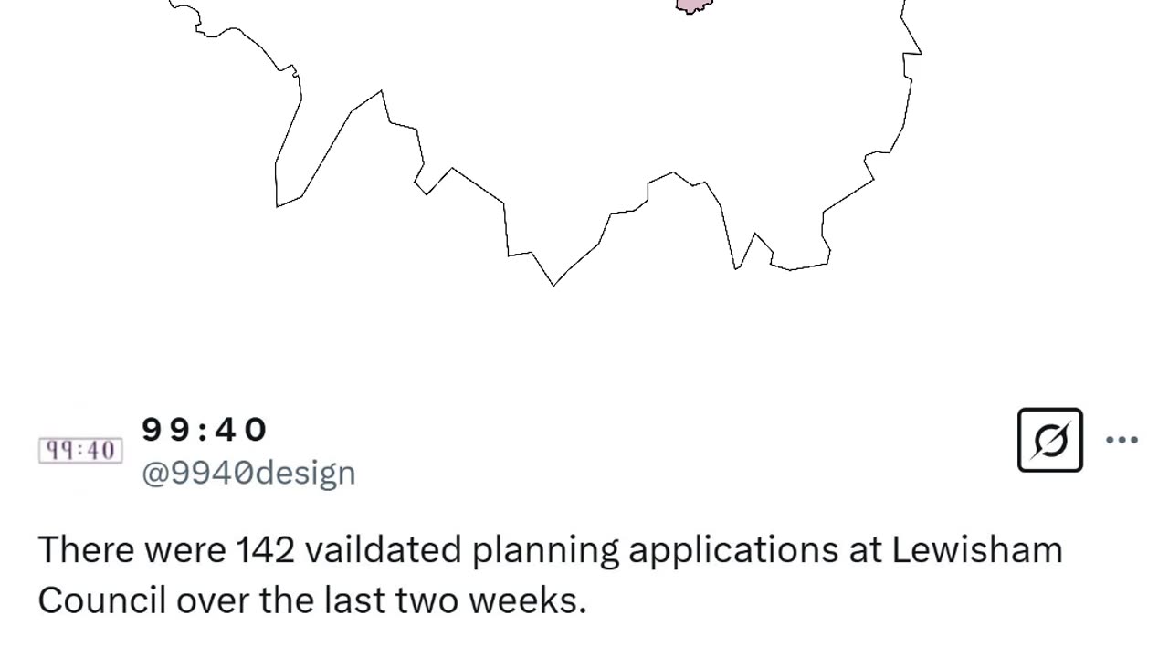 Lewisham, London Planning Application Numbers 24.March