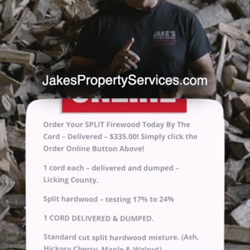 Jake's Firewood | Our Process | September 2025