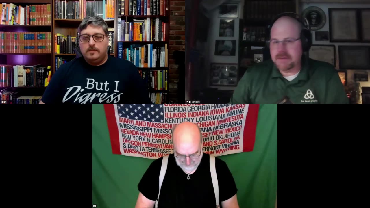 “the dead prophet” Special Guests: Just Bill & Tony- Getting Political . #20250412 (Part 1 of 2)