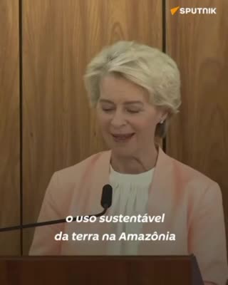 Chefe da Comissão Europeia promete investir milhões no combate ao desmatamento no Brasil-2023-06-13
