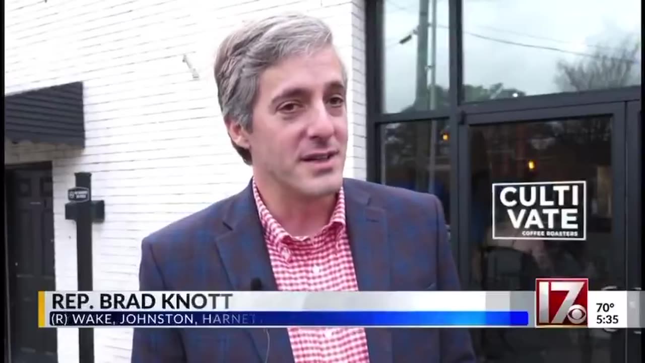 CBS 17 - Knott Visits Local Food Pantry
