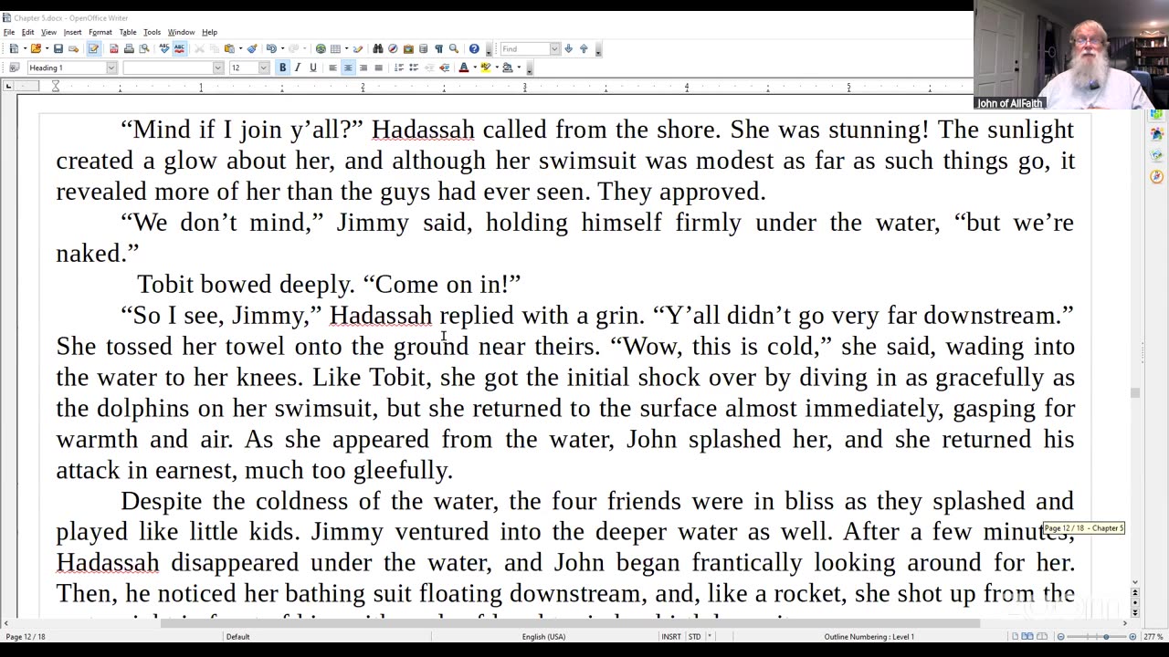 LIVE Reading of "Below We Stand with author John of AllFaith