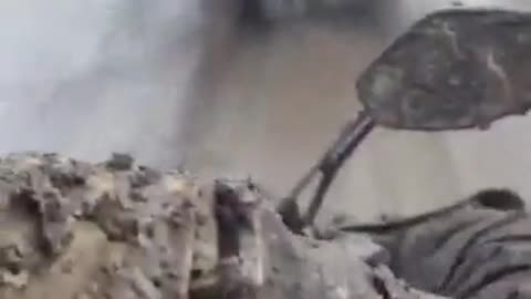 🚜 Ukraine Russia War | RU POV: Russian Soldiers on ATV Through Muddy Road | RCF