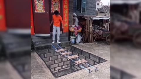 Road painting video