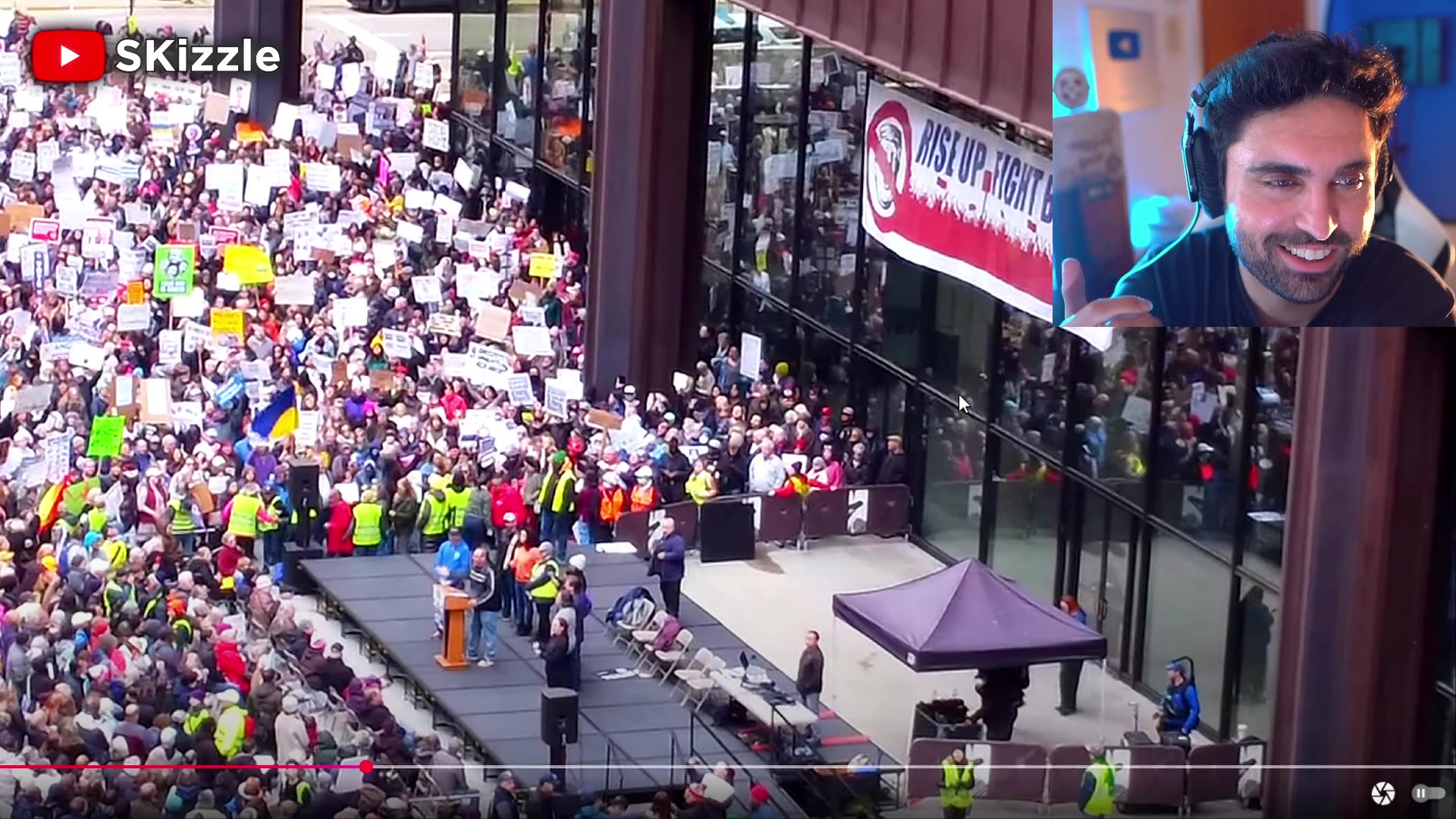 Anti-TRUMP Protest GOES NUCLEAR โผ๏ธ๐จ | Canada Tariffs, Stock Market Crash & Memes ๐ฅ๐บ๐ธ