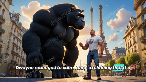Kong and The Rock Save Paris
