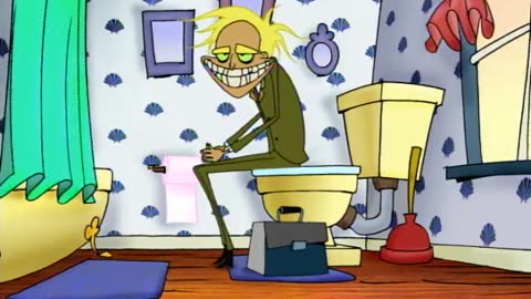 Courage the Cowardly Dog Season 1 Episode 4 – The Demon in the Mattress Freaky Fred