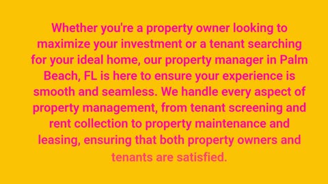 MH Manage - Experienced Property Manager in Palm Beach, FL