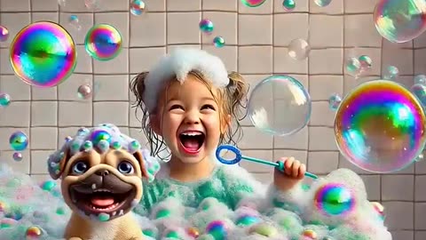 Dog's Secret Bubble Plan!