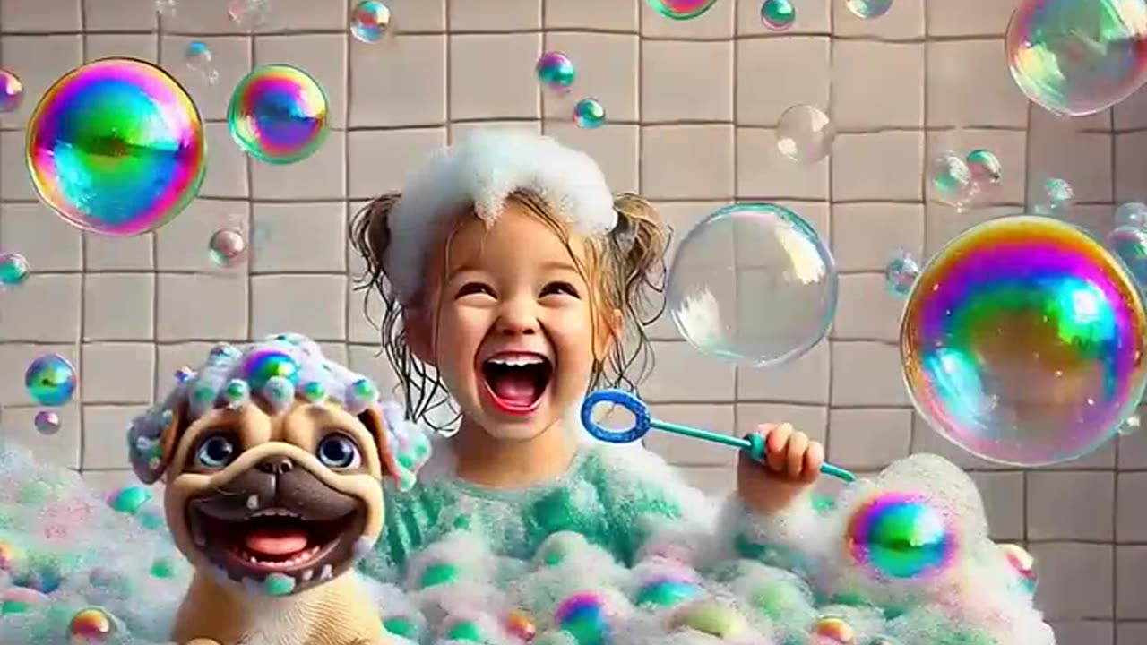 Dog's Secret Bubble Plan!