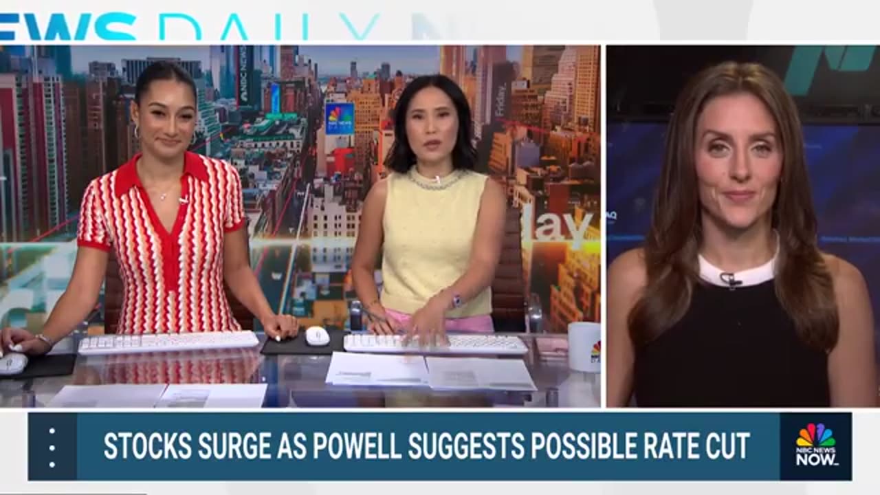 Powell's foreshadowing of interest rate cut sends market soaring