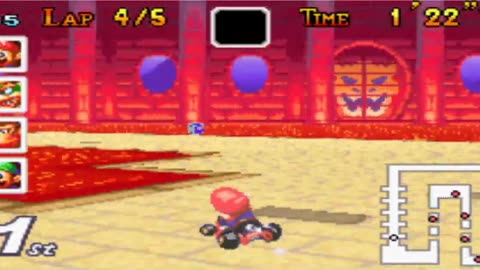 Mario Kart Super Circuit 50cc, Mario, Extra Mushroom Cup