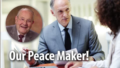 OUR PEACE MAKER!​​ – Hebrews 8:6 Devotional by Pastor Cecil A. Thompson