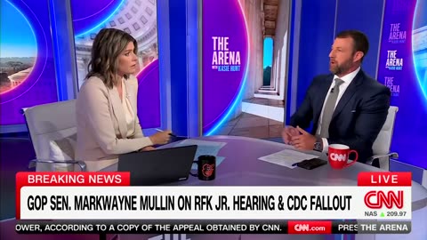 CNN Host Defending "Vaccines" Stumped When Challenged by GOP Sen