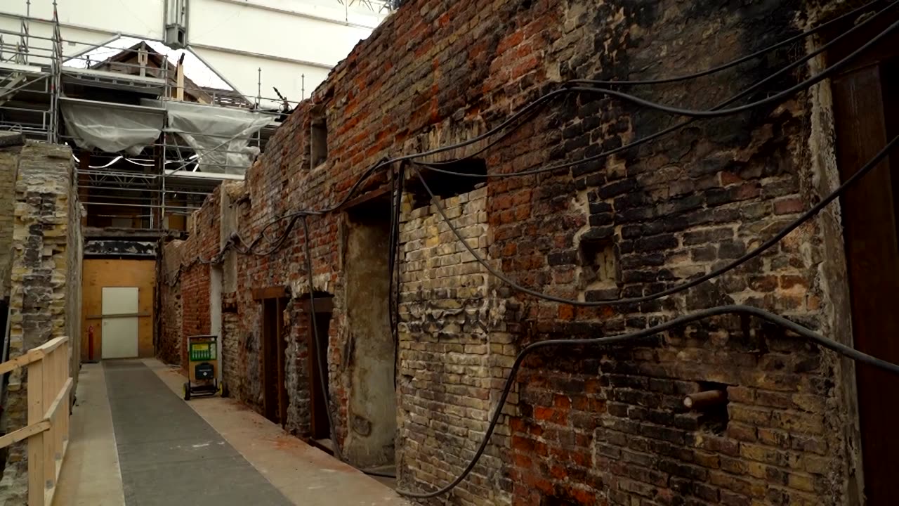 Denmark starts rebuilding historic stock exchange destroyed by fire