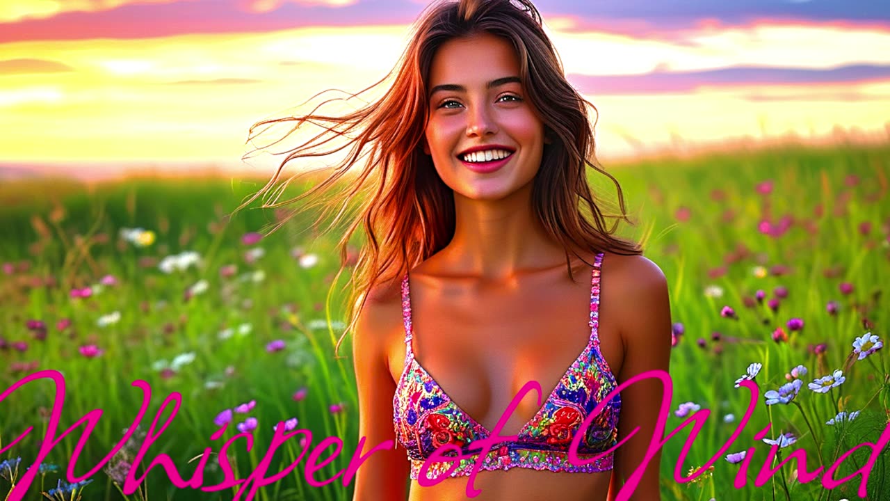 Electronic Music. Song Whisper of the Wind