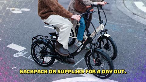 ONESPORT OT16-2 Electric Bike 500W Motor 48V 17AH Battery 20 inch Fat Tires Electric Bicycle