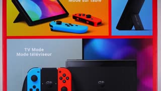 Must Watch: Nintendo Switch OLED Model Neon Blue / Neon Red Unboxing - ASMR
