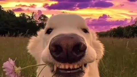 Dogs love their owners more than food