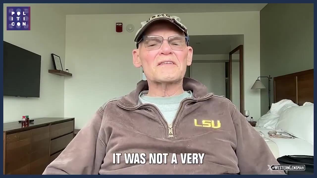 🚨Deranged James Carville. Is this guy for real?