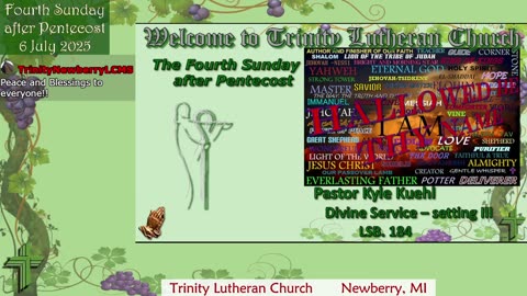 4th Sunday after Pentecost | The Lord's Prayer – 1st Petition