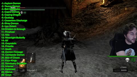 Praise the sun! ALL BOSSES ONE STREAM (Dark Souls)