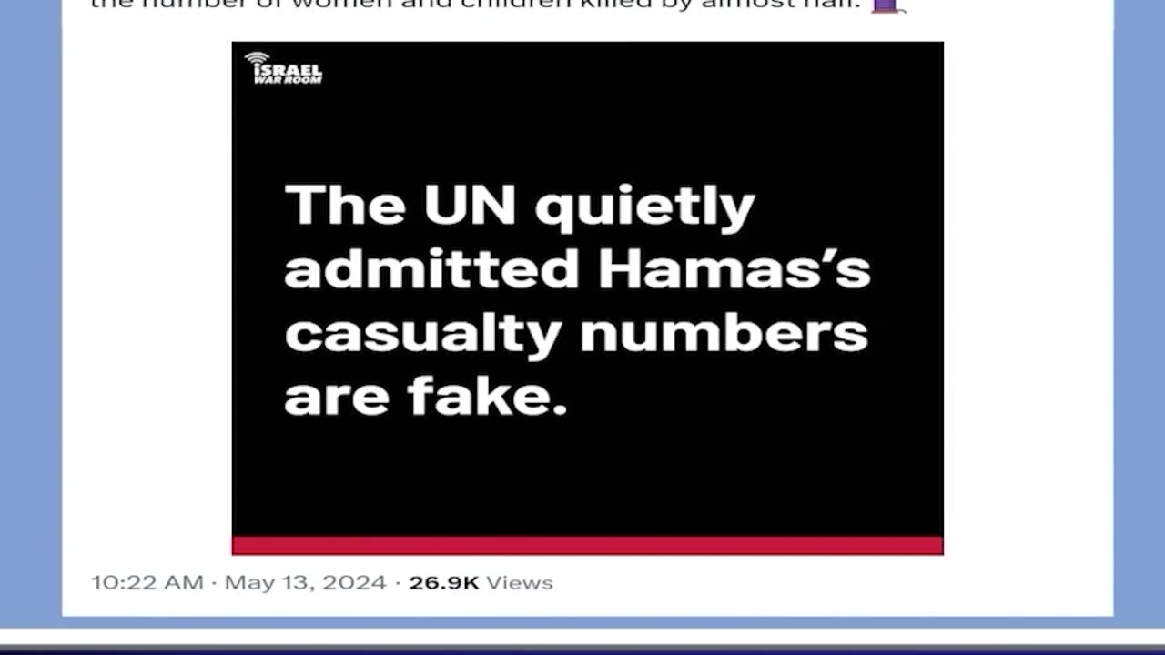 Hamas Admits Civilian Death Toll Was Inflated in Gaza