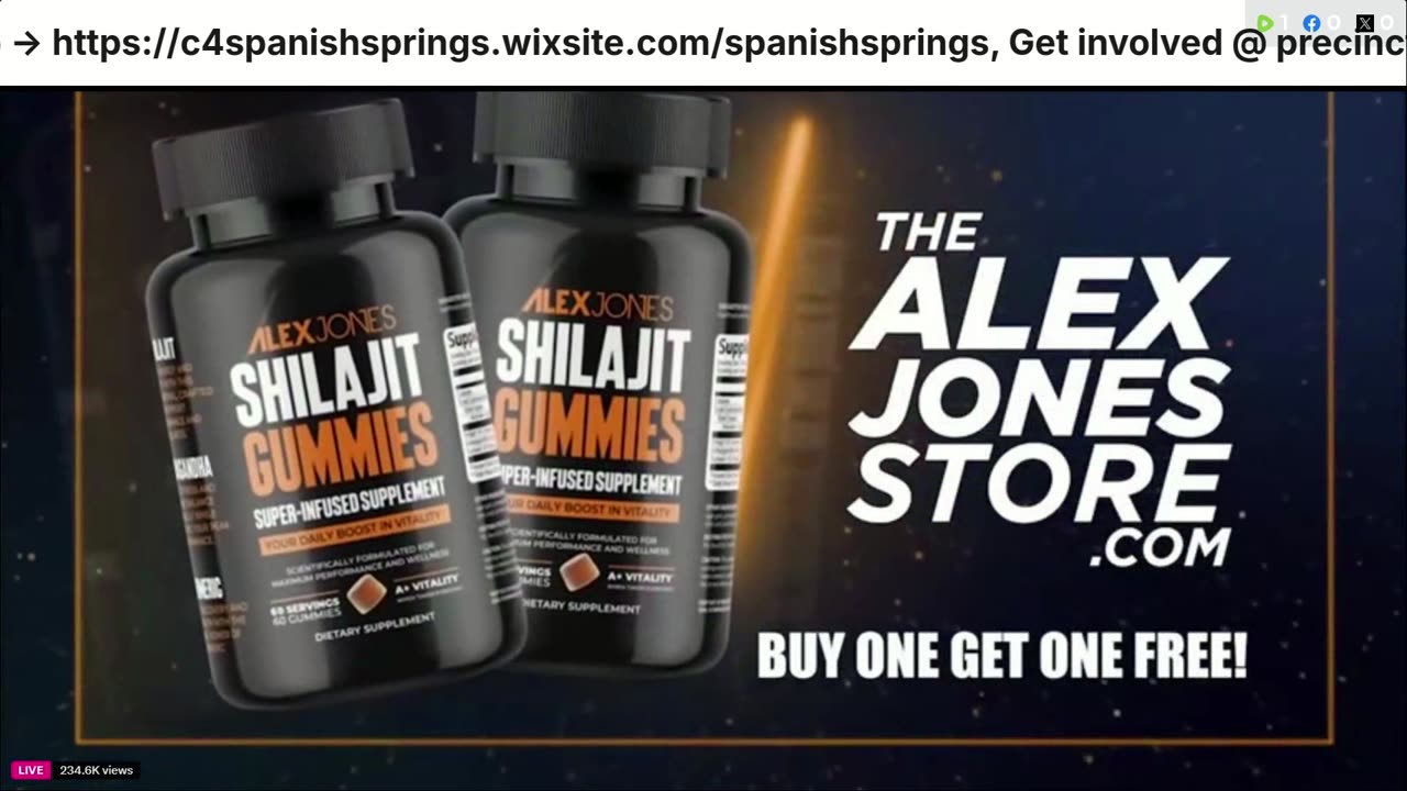 Alex Jones, Info Wars, 07/01/2025