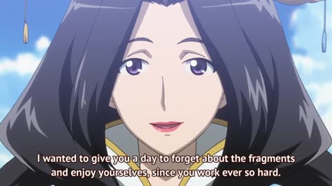 Anime Momo Kyun Sword-How girls change into their swimsuit at the beach