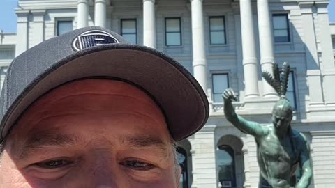 BIZ CARDS AT STATE CAPITOL - DENVER, COLORADO