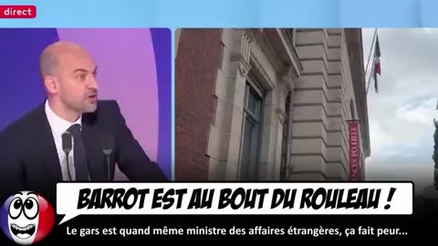 Jean-Noël Barrot se RIDICULISE sur le plateau de France Info