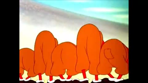Goofy How To Play Football 1944 butt slap