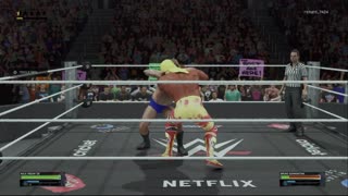 wwe 2k25 319 universe Hulk Hogan VS Bruno Sammartino