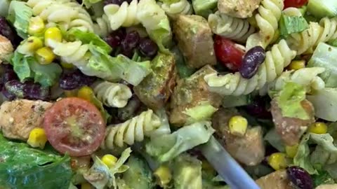 The Best EASY Pasta Salad Recipe! 🤤✨