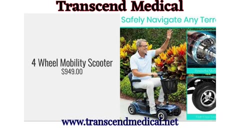Vive 4 Wheel Scooter