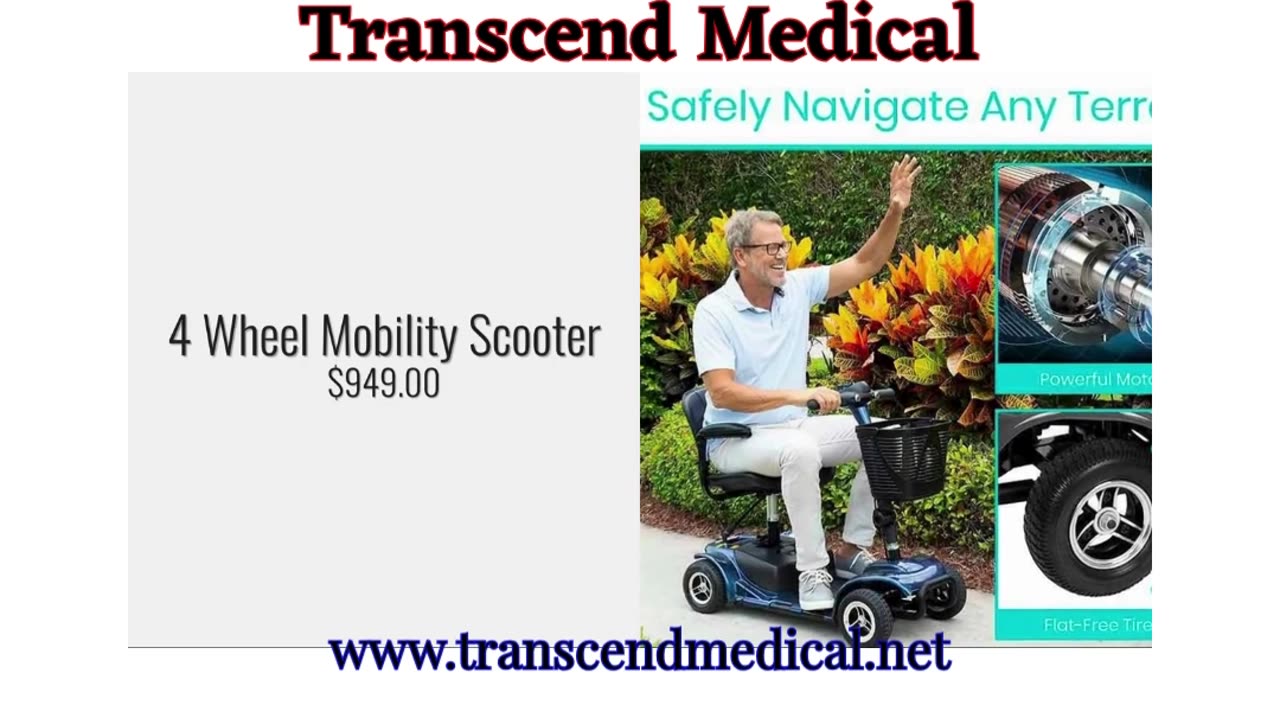 Vive 4 Wheel Scooter